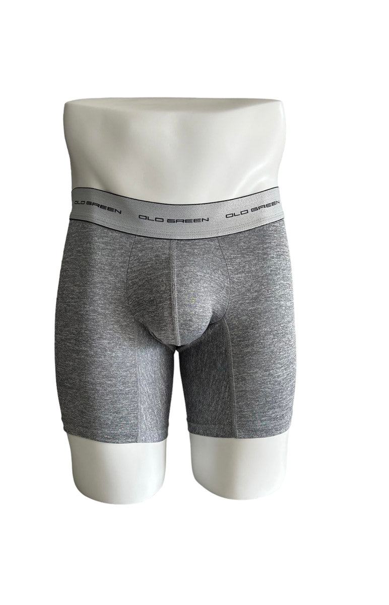 Bóxer Microfibra Liso Gris Claro