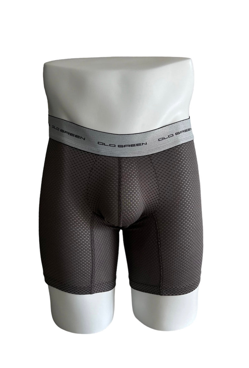 Bóxer Microfibra Liso Gris Medio