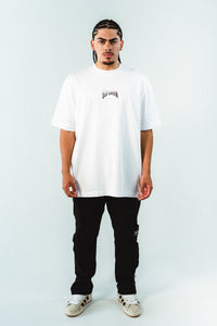 Camiseta Semi Oversize Shark Blanco