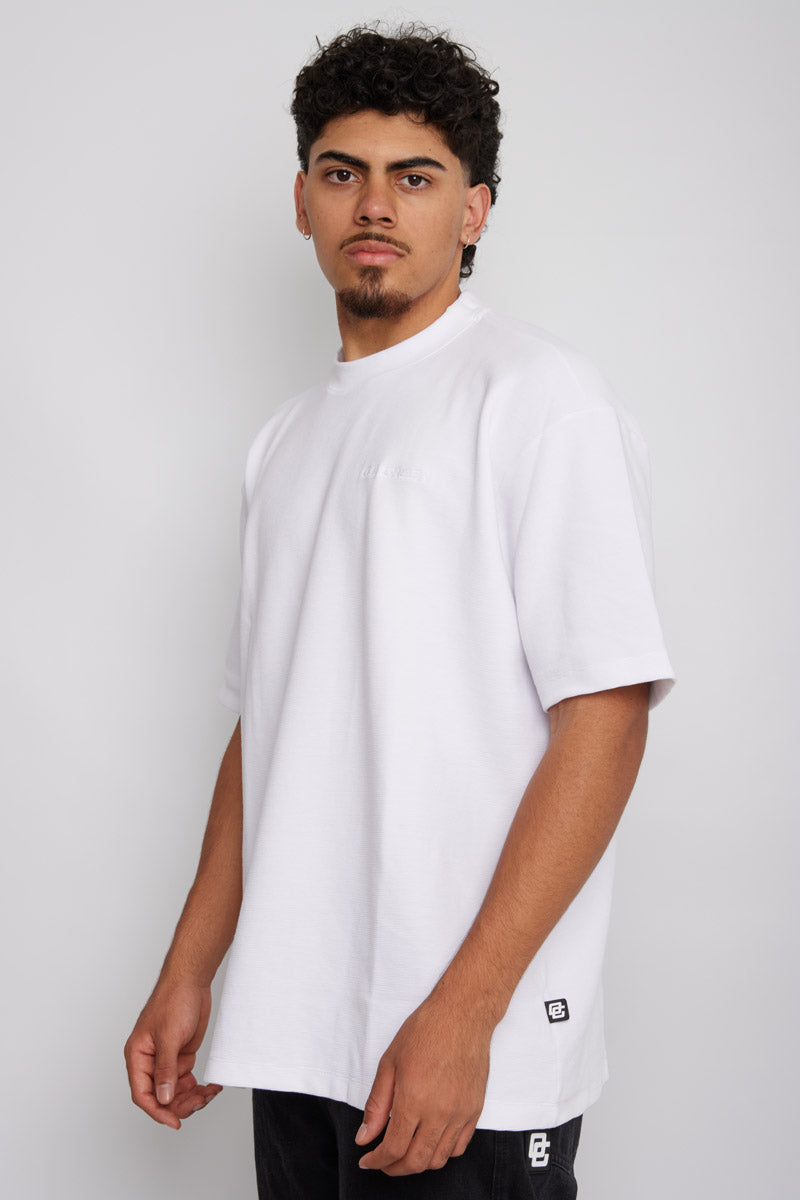 Camiseta Tela galleta Basic-Blanca