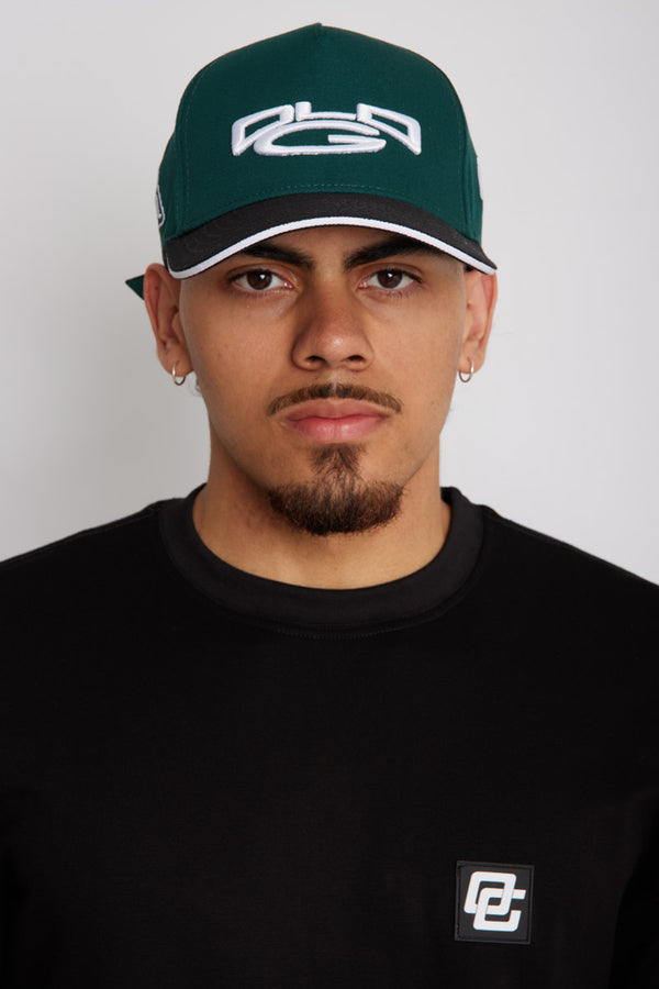 Gorra OLD G Verd/negra