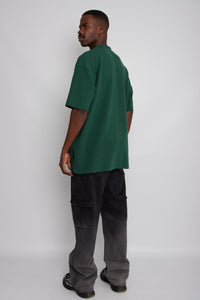 Camiseta Tela galleta Basic- Verde