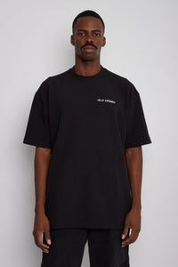 Camiseta Tela galleta Basic-Negra