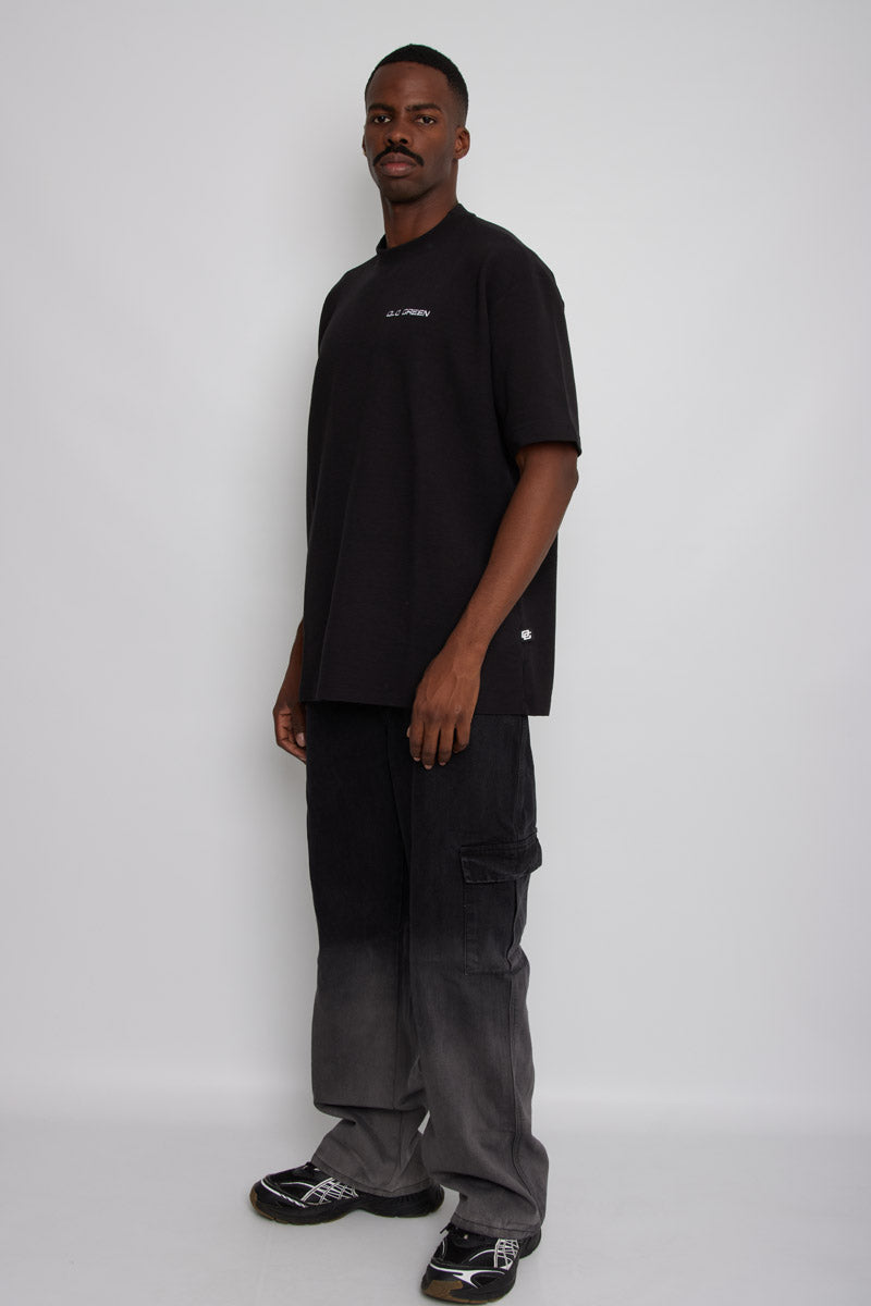 Camiseta Tela galleta Basic-Negra