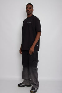 Camiseta Tela galleta Basic-Negra