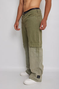 Pantalón Baggy- Verde