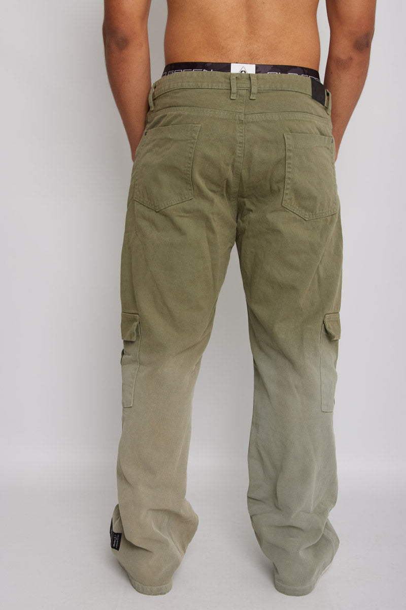 Pantalón Baggy- Verde