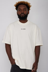 Camiseta Basic Semi Oversized-Crudo