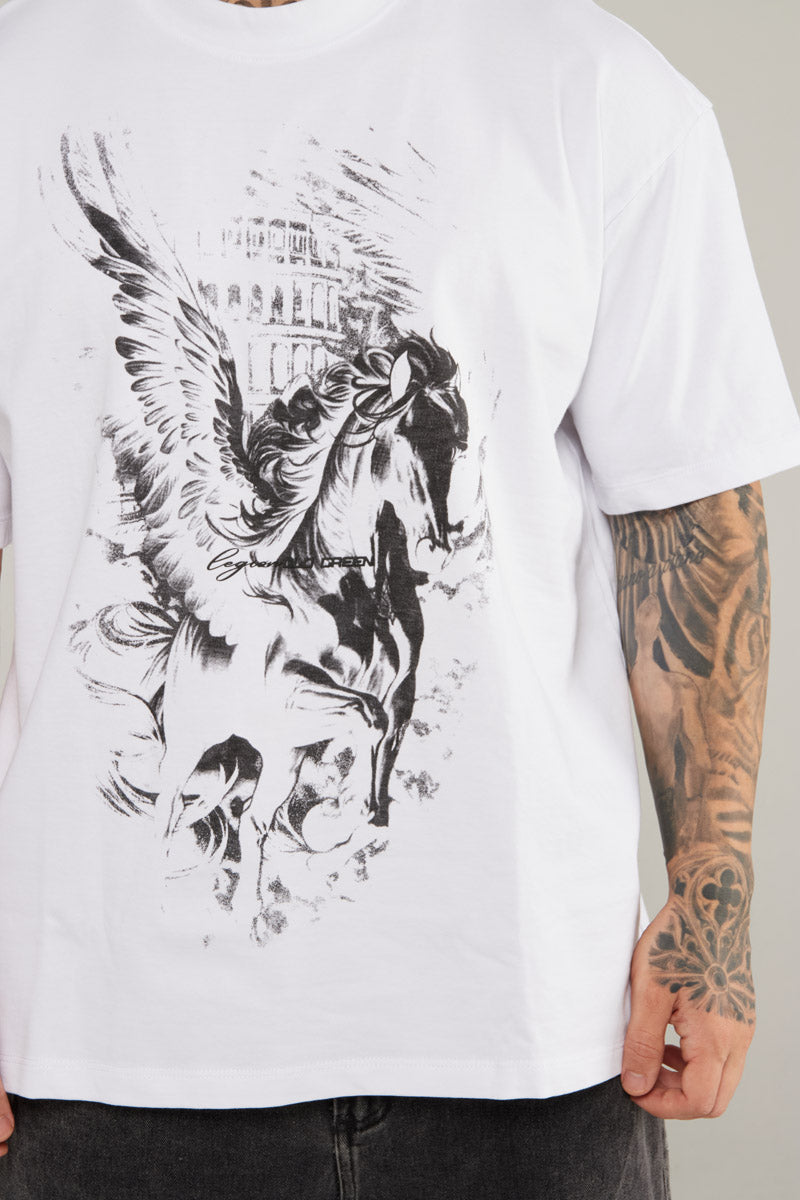 Camiseta Horse Blanca