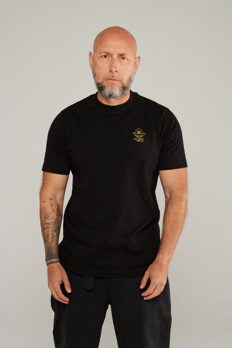 Camiseta Basic Legion Negra/dorada
