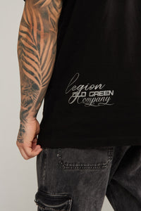 Camiseta Basic Legion Negra/Plateada