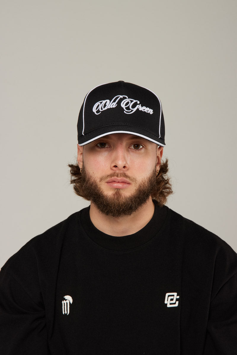 Gorra Negra Front Old Green