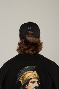 Gorra Negra Front Old Green