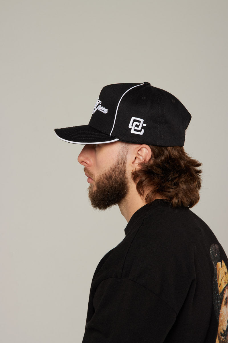 Gorra Negra Front Old Green