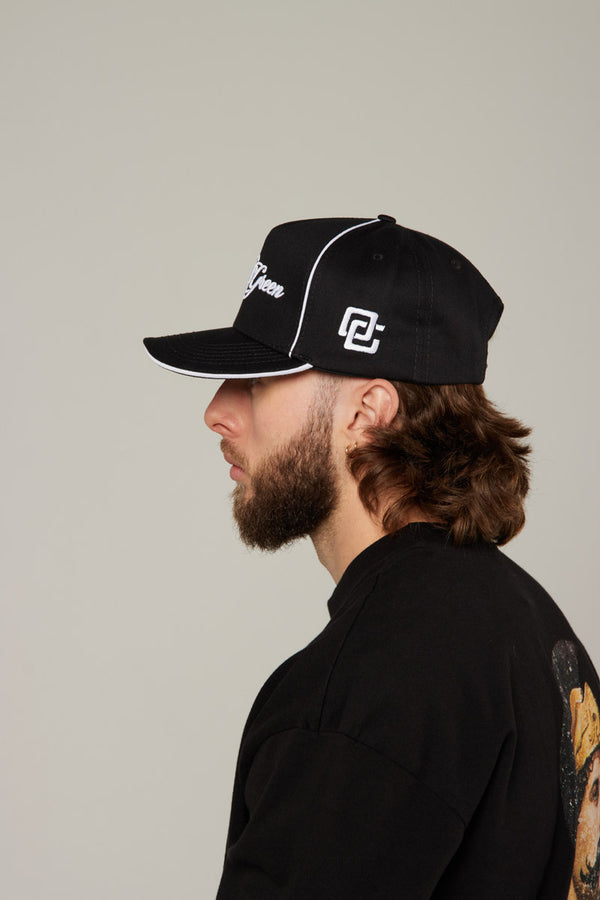 Gorra Negra Front Old Green