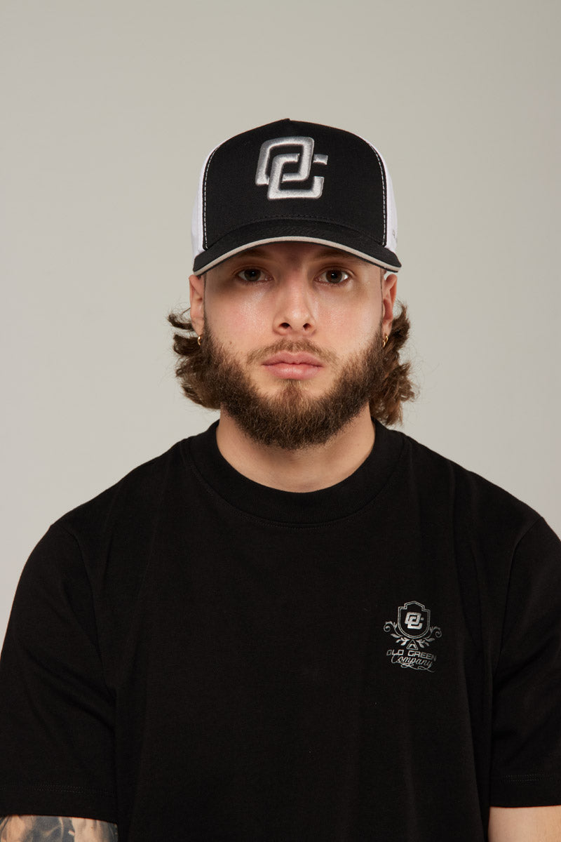 Gorra Negra/Blanca OG
