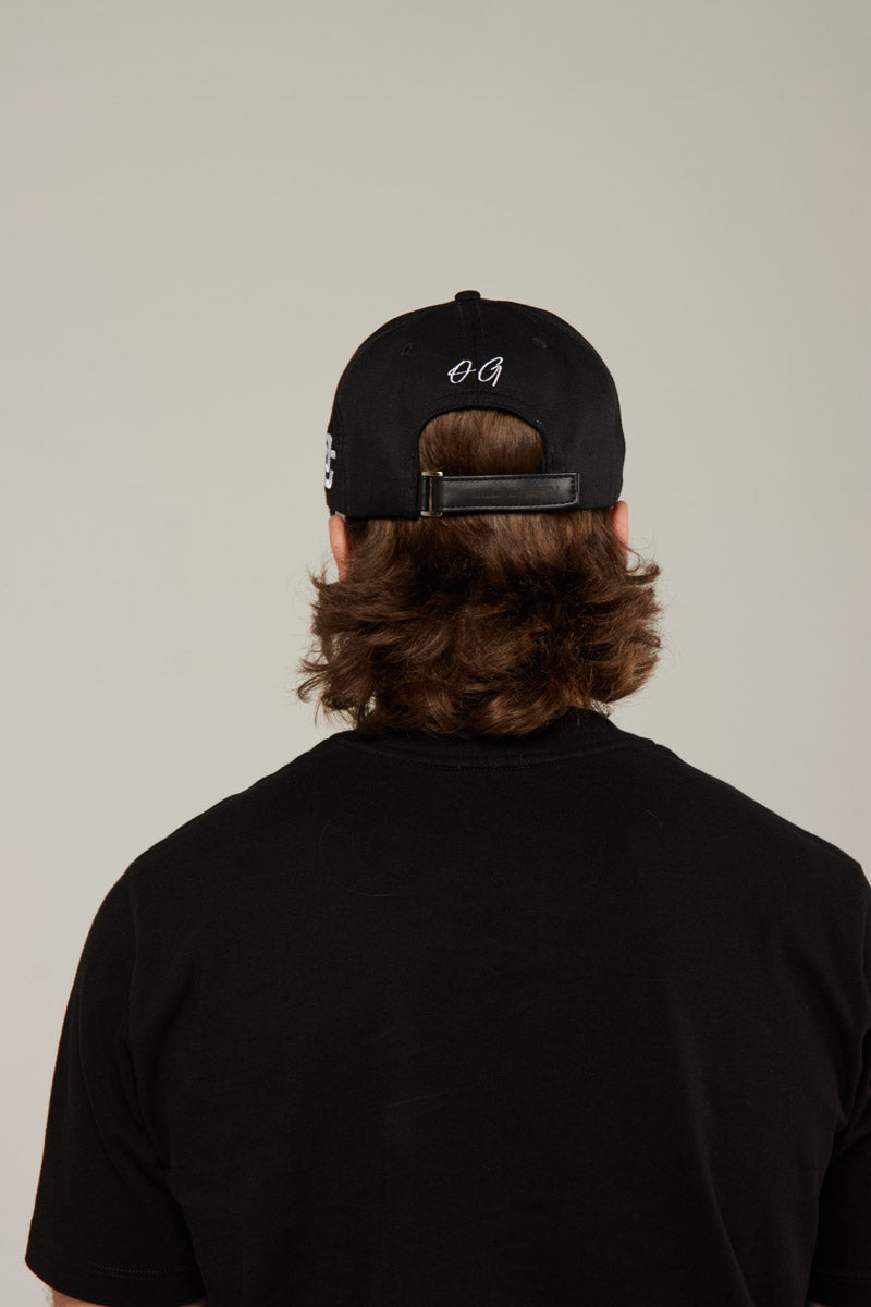 Gorra Negra/Blanca OLD Green