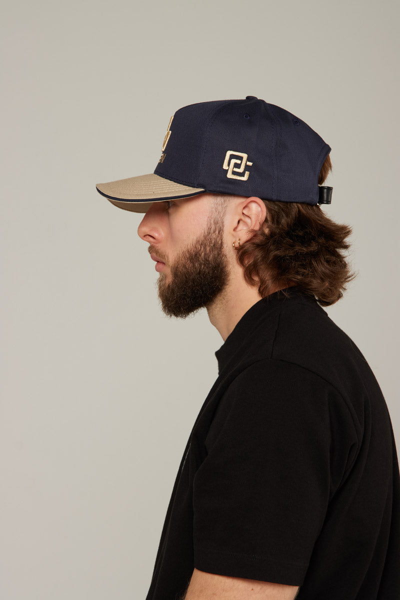 Gorra Azul/Dorada OLD Green