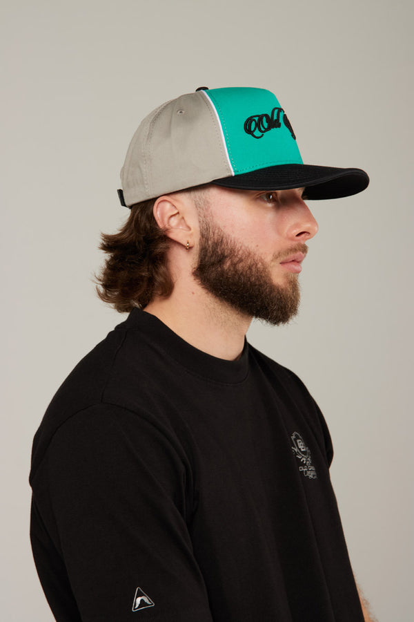 Gorra Tres Colores Old Green