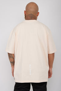 Camiseta Basic Semi Oversized-Piel