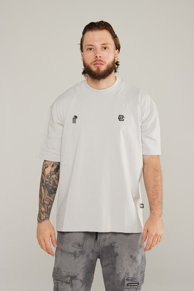 Camiseta Mostache Gris