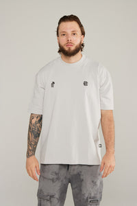 Camiseta Mostache Gris