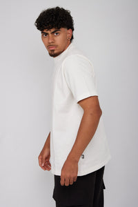 Camiseta Basic Regular Fit-Crudo