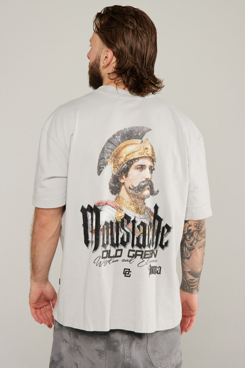 Camiseta Mostache Gris