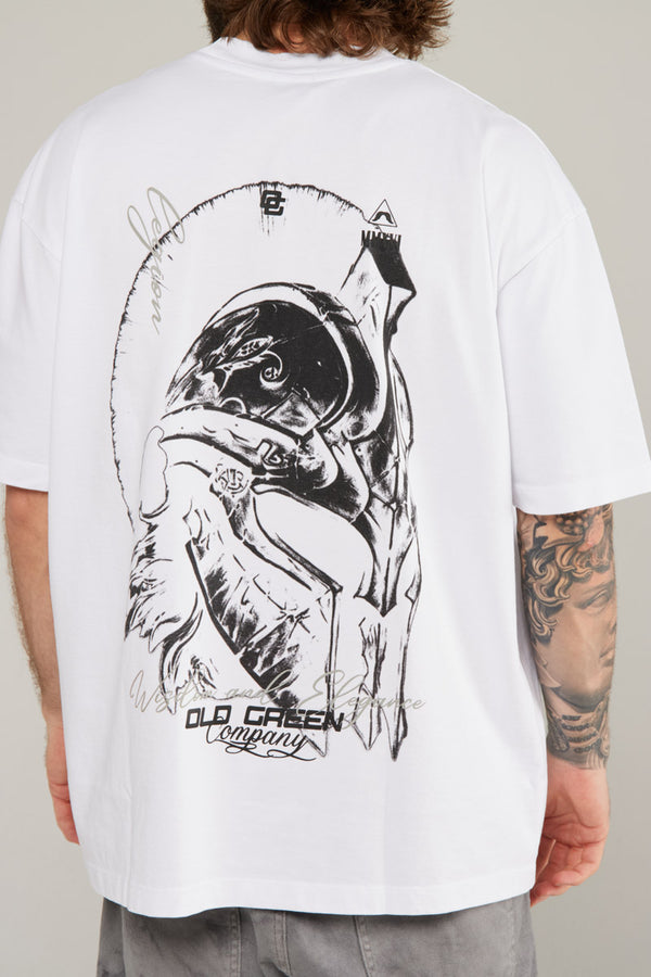 Camiseta Steel Mind Blanco