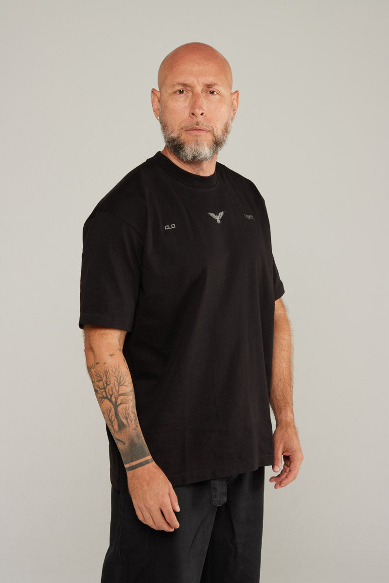 Camiseta Aquilifer Negra/Gris