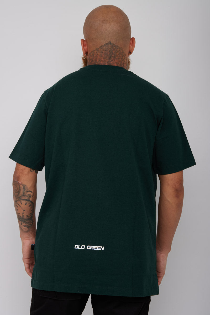 Camiseta Basic Regular Fit-Verde Pino