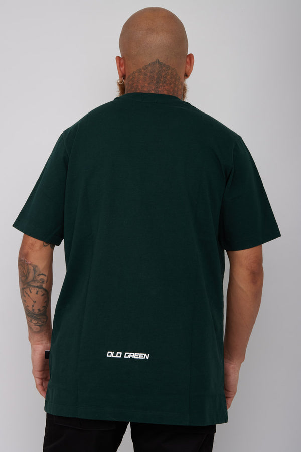 Camiseta Basic Regular Fit-Verde Pino