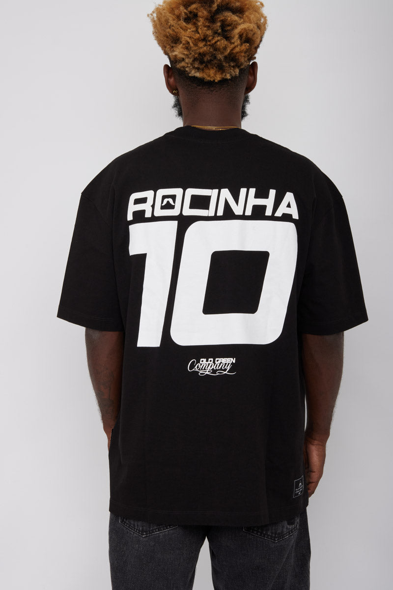 Camiseta Rio 10 ROCINHA-Negra
