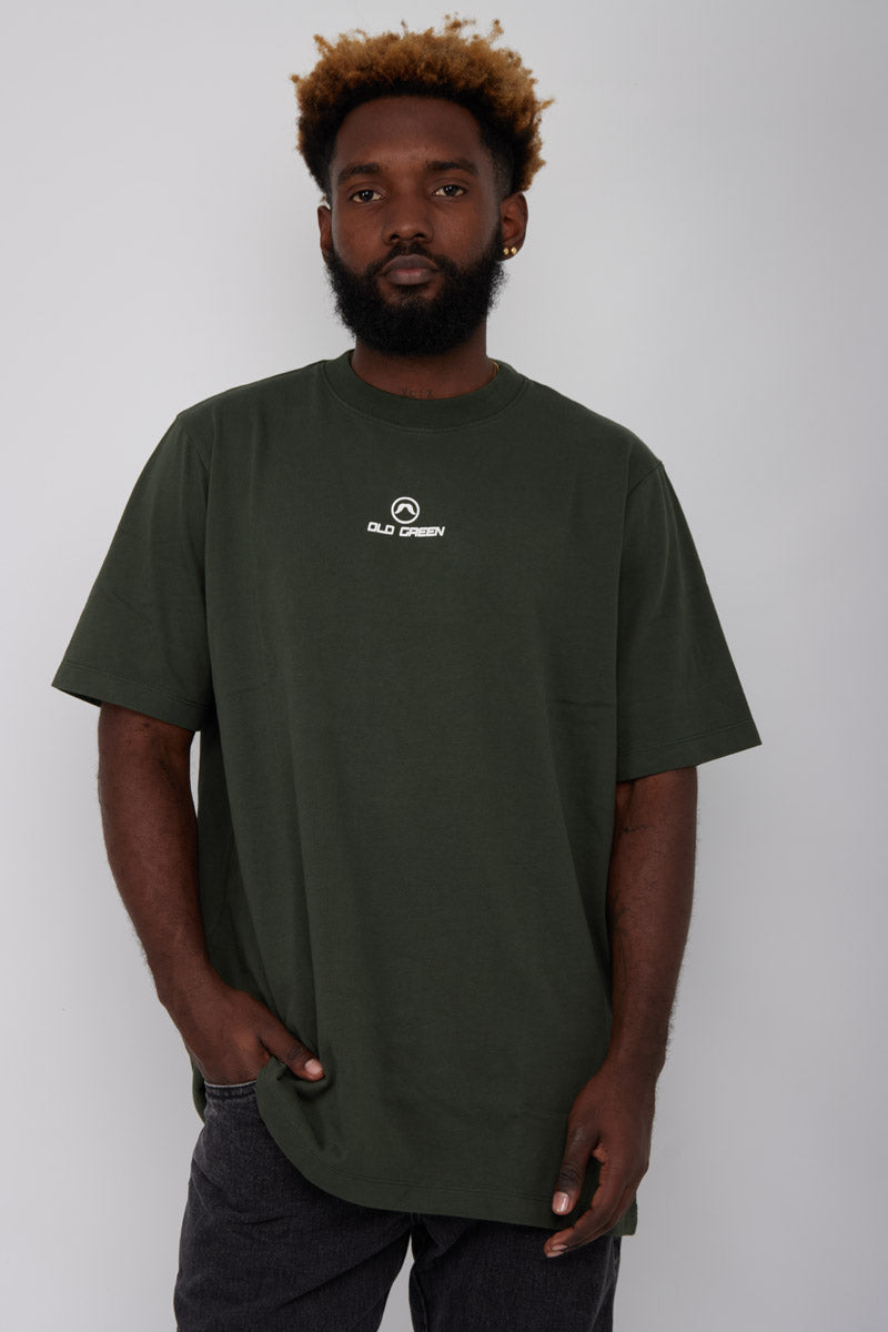 Camiseta Basic Regular Fit-Verde Militar