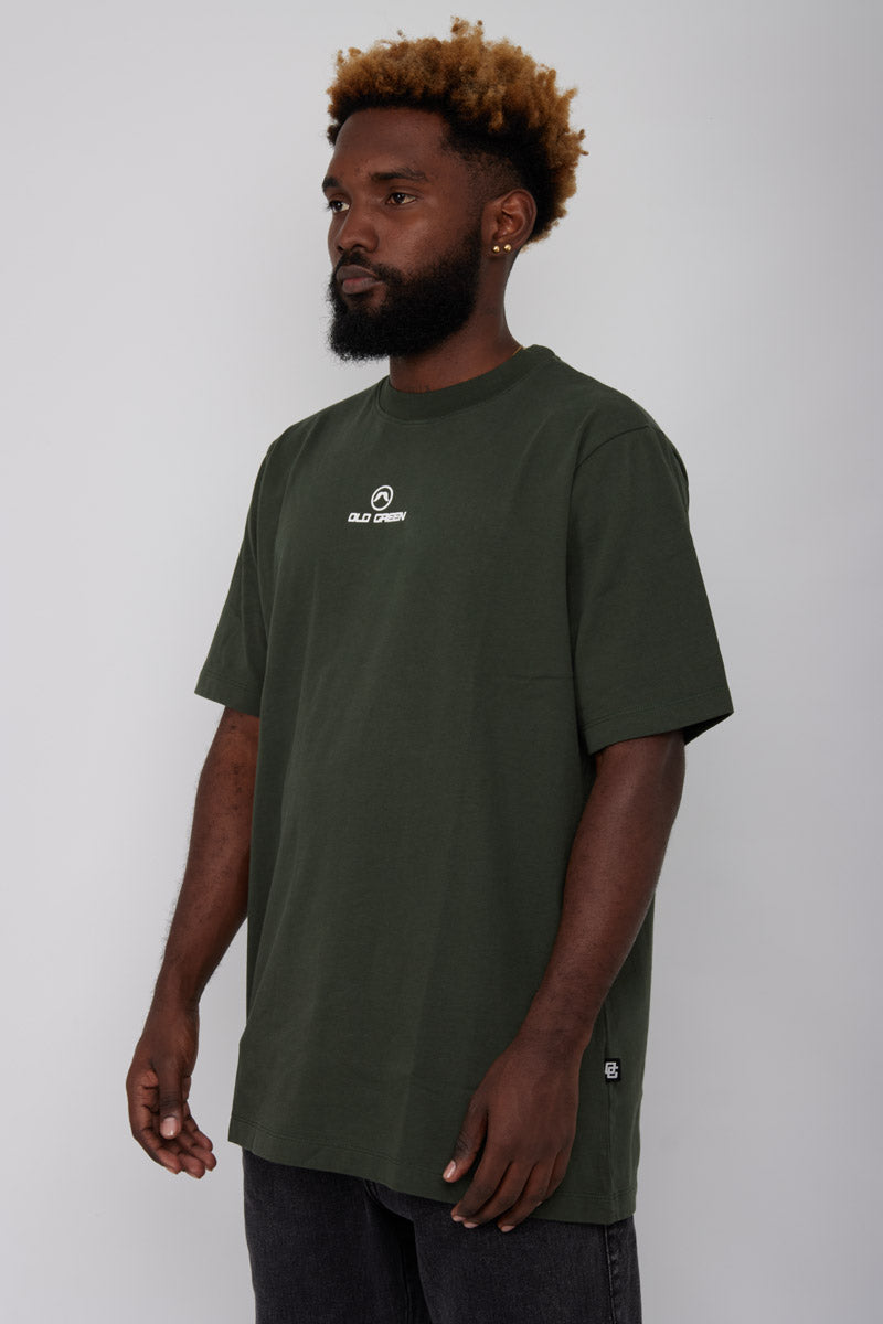 Camiseta Basic Regular Fit-Verde Militar