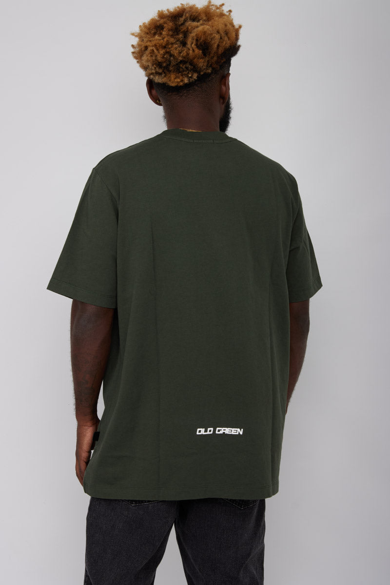 Camiseta Basic Regular Fit-Verde Militar