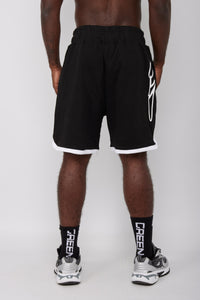 Pantaloneta OLD-Negra/Blanca