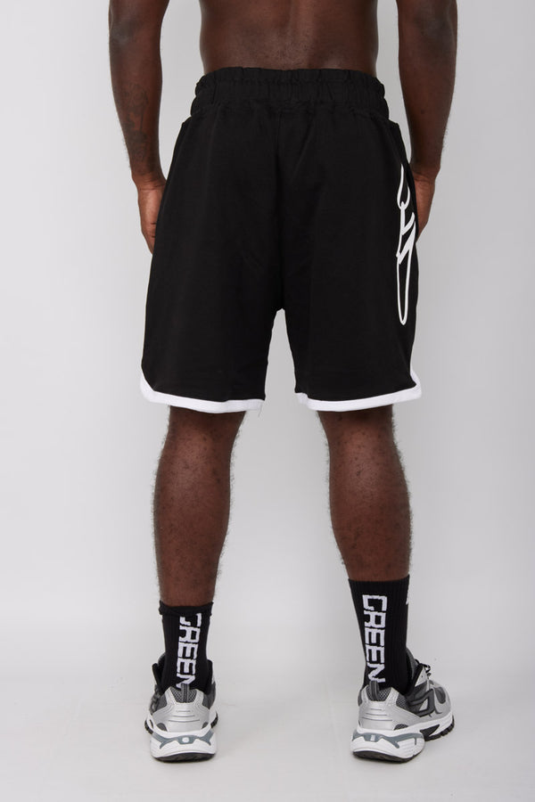 Pantaloneta OLD-Negra/Blanca