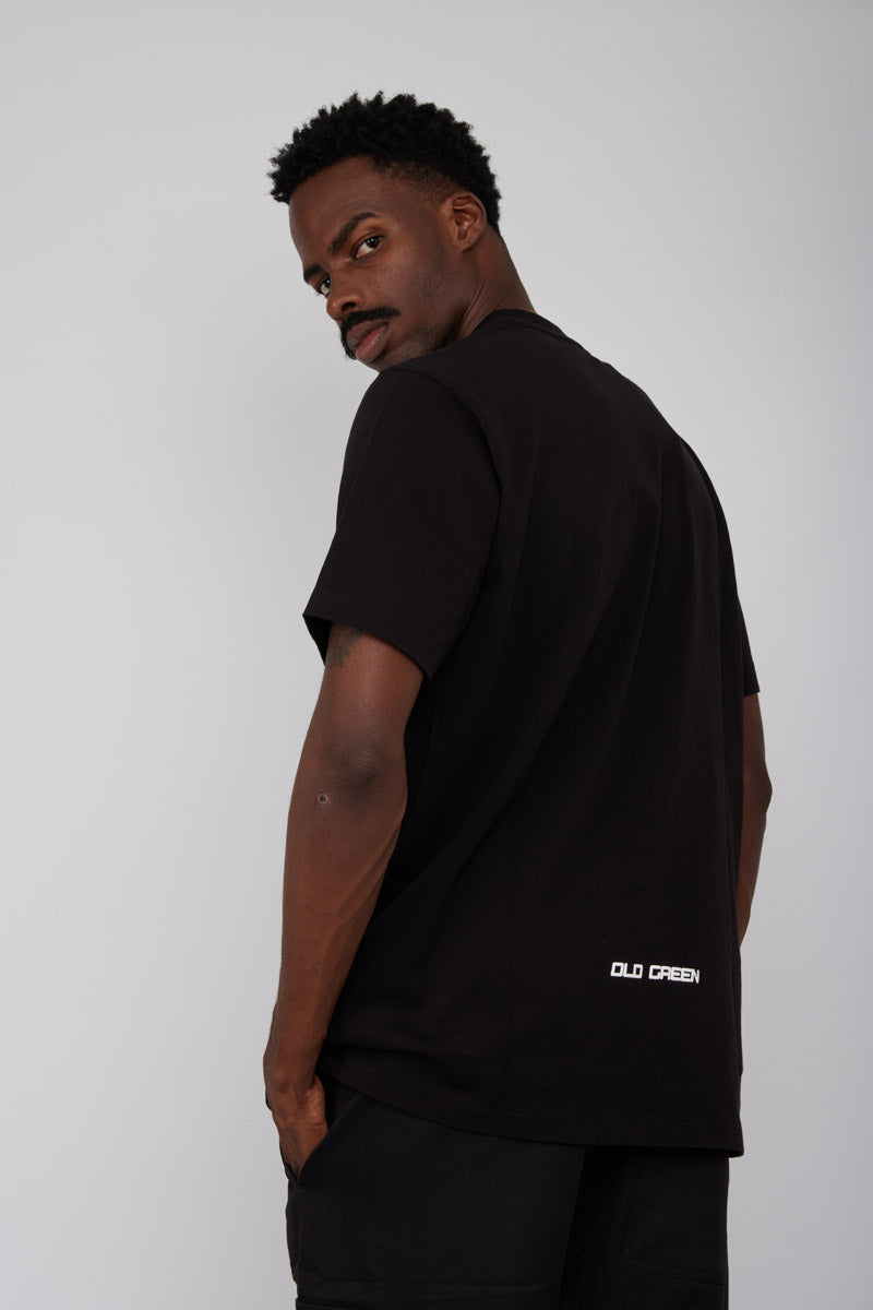 Camiseta Basic Regular Fit-Negra