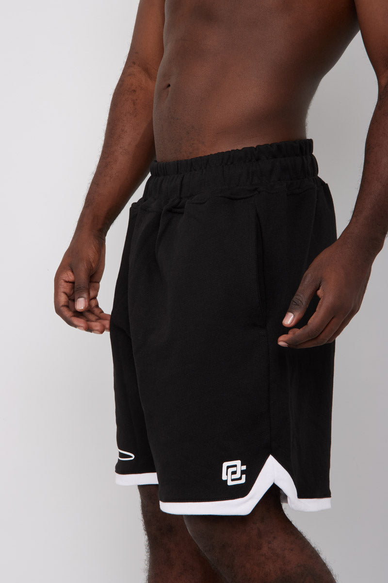 Pantaloneta OLD-Negra/Blanca