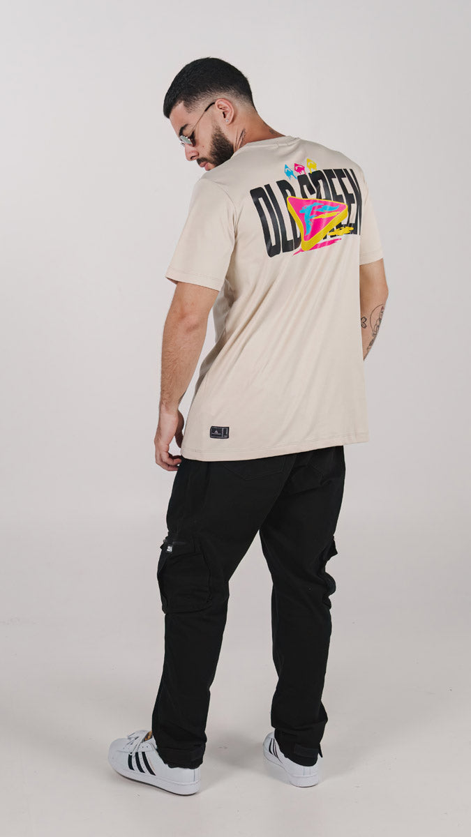 Camiseta Paint Kaki