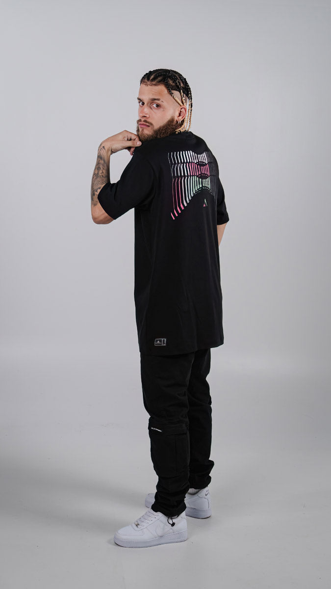 Camiseta Patterns Negro