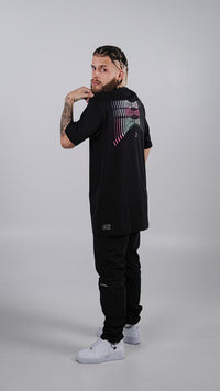 Camiseta Patterns Negro