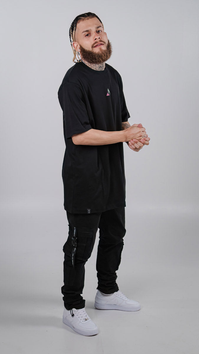 Camiseta Patterns Negro