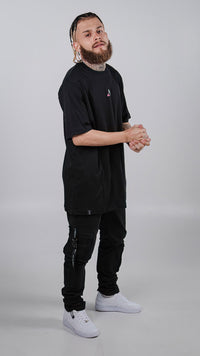 Camiseta Patterns Negro