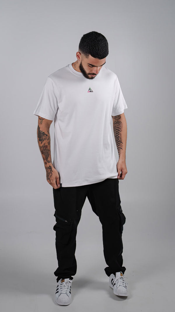 Camiseta Patterns Blanco