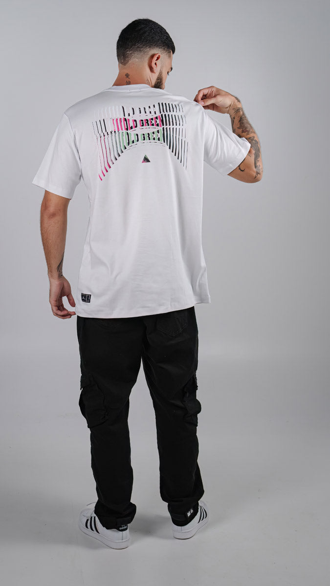 Camiseta Patterns Blanco