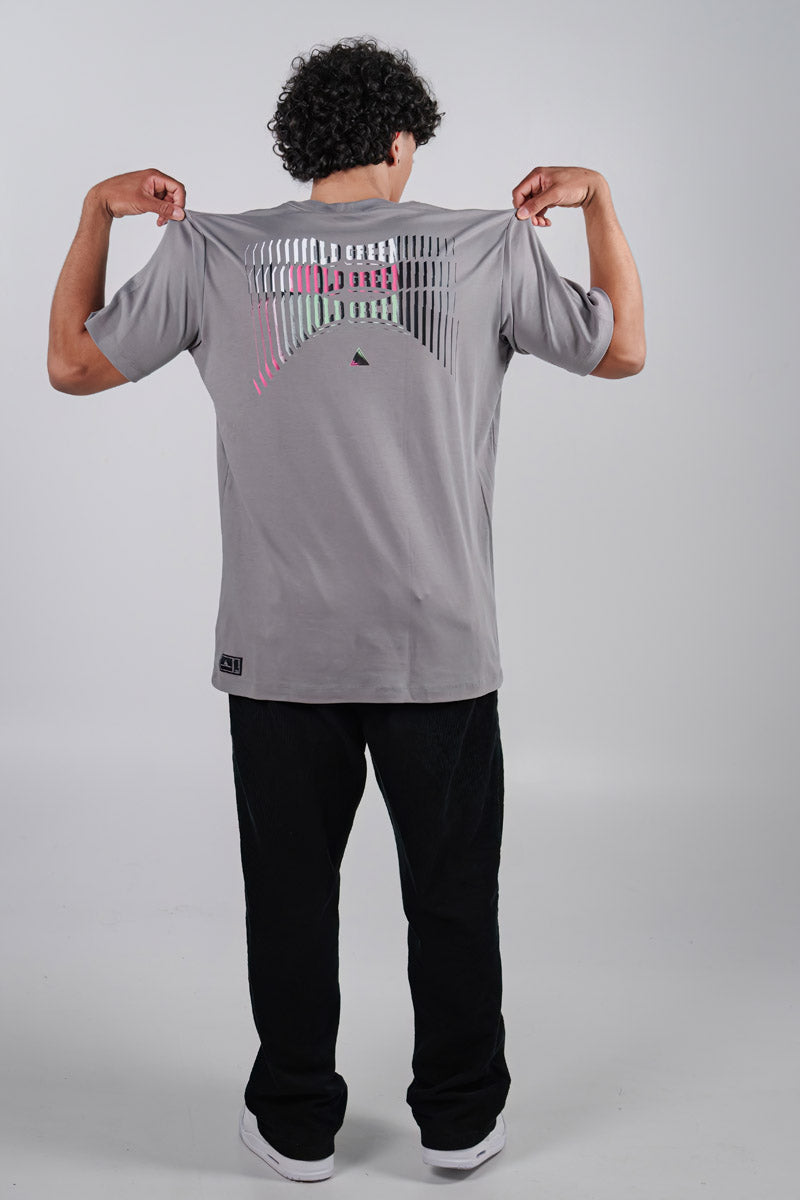 Camiseta Patterns Gris