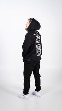 HOODIE YOUND MIND Negro/gris