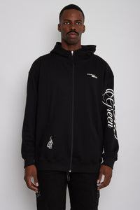 HOODIE OLD GREEN GRAFF
